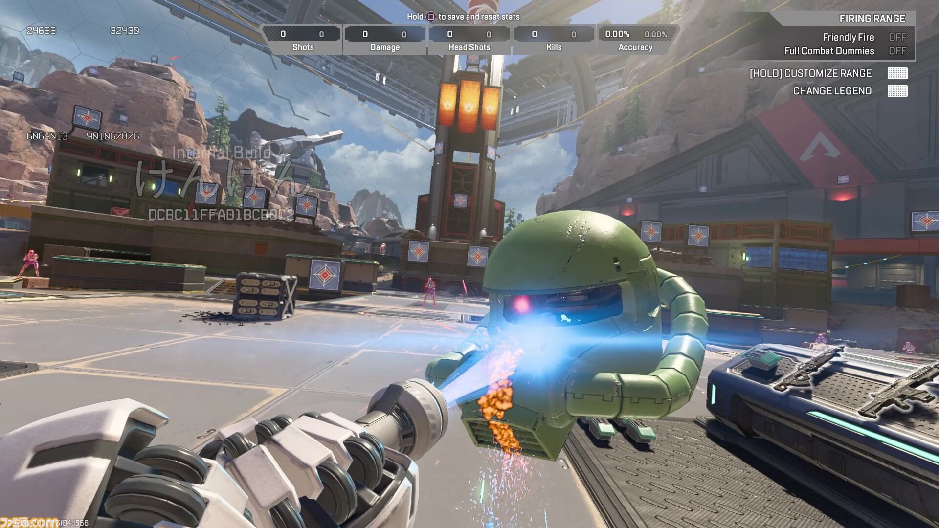 【Apex】『ガンダム』コラボを先行体験。バスターライフルの威力に驚愕、巨大ウイングガンダム像やビームサーベルに思わず熱中！