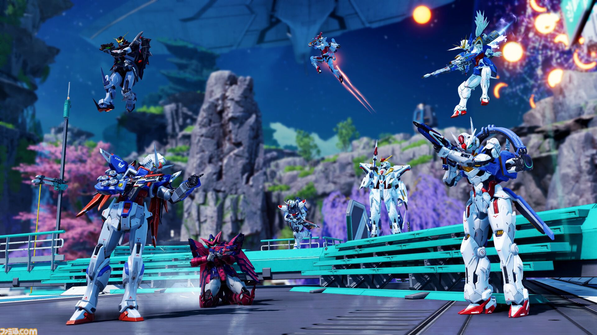 【Apex】『ガンダム』コラボを先行体験。バスターライフルの威力に驚愕、巨大ウイングガンダム像やビームサーベルに思わず熱中！