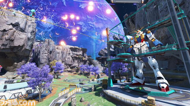 【Apex】『ガンダム』コラボを先行体験。バスターライフルの威力に驚愕、巨大ウイングガンダム像やビームサーベルに思わず熱中！