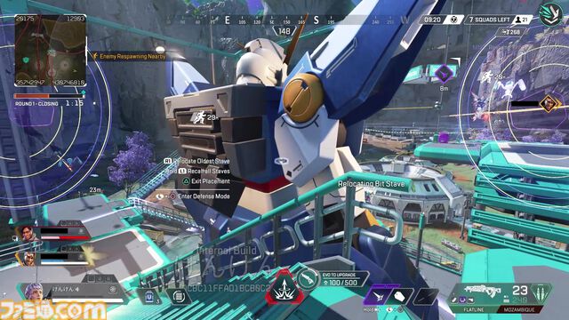 【Apex】『ガンダム』コラボを先行体験。バスターライフルの威力に驚愕、巨大ウイングガンダム像やビームサーベルに思わず熱中！