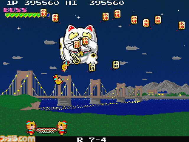 【アケアカ】『プランプポップ』3月5日に配信決定。動物の親子がトランポリンで上空の敵を倒すブロック崩し風アクション