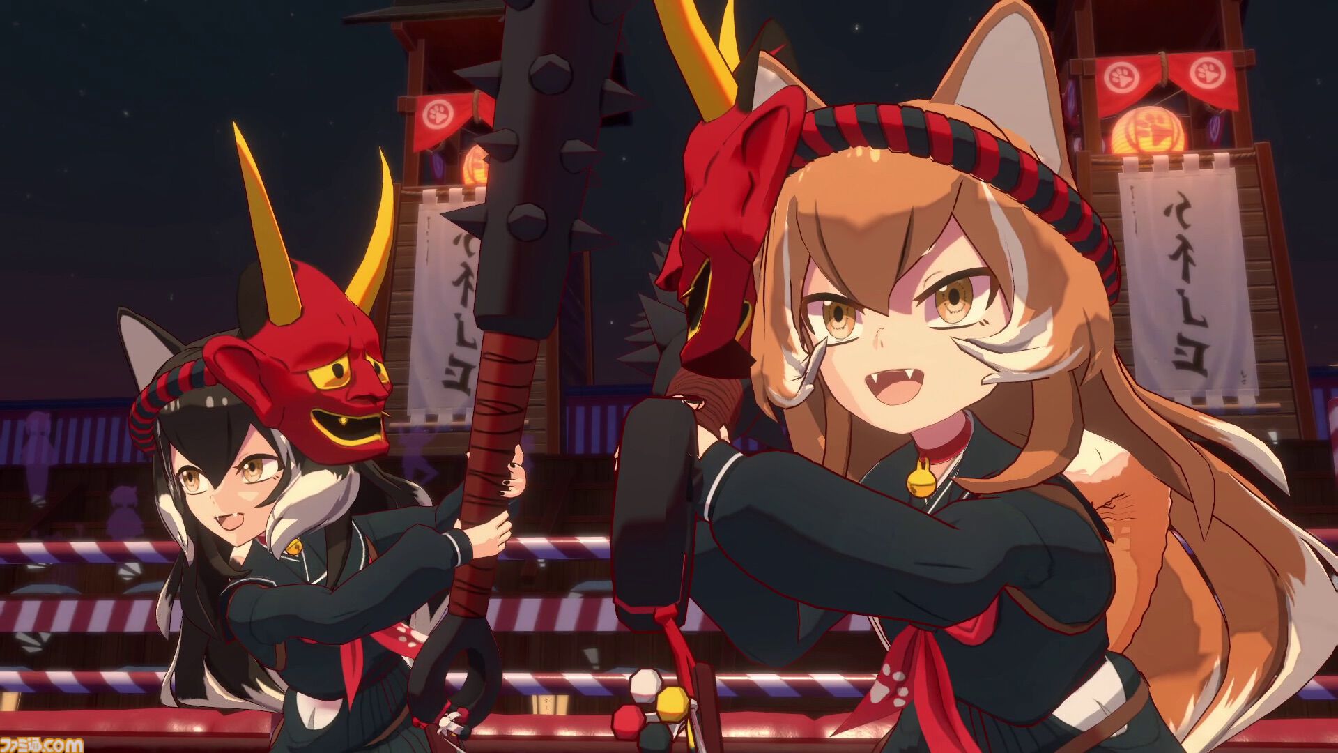 『炎姫』回避&パリィで弾幕を捌き、華麗なコンボを叩き込め！　アニメ表現にこだわった妖魔討伐3Dアクションが本日（3/4）発売