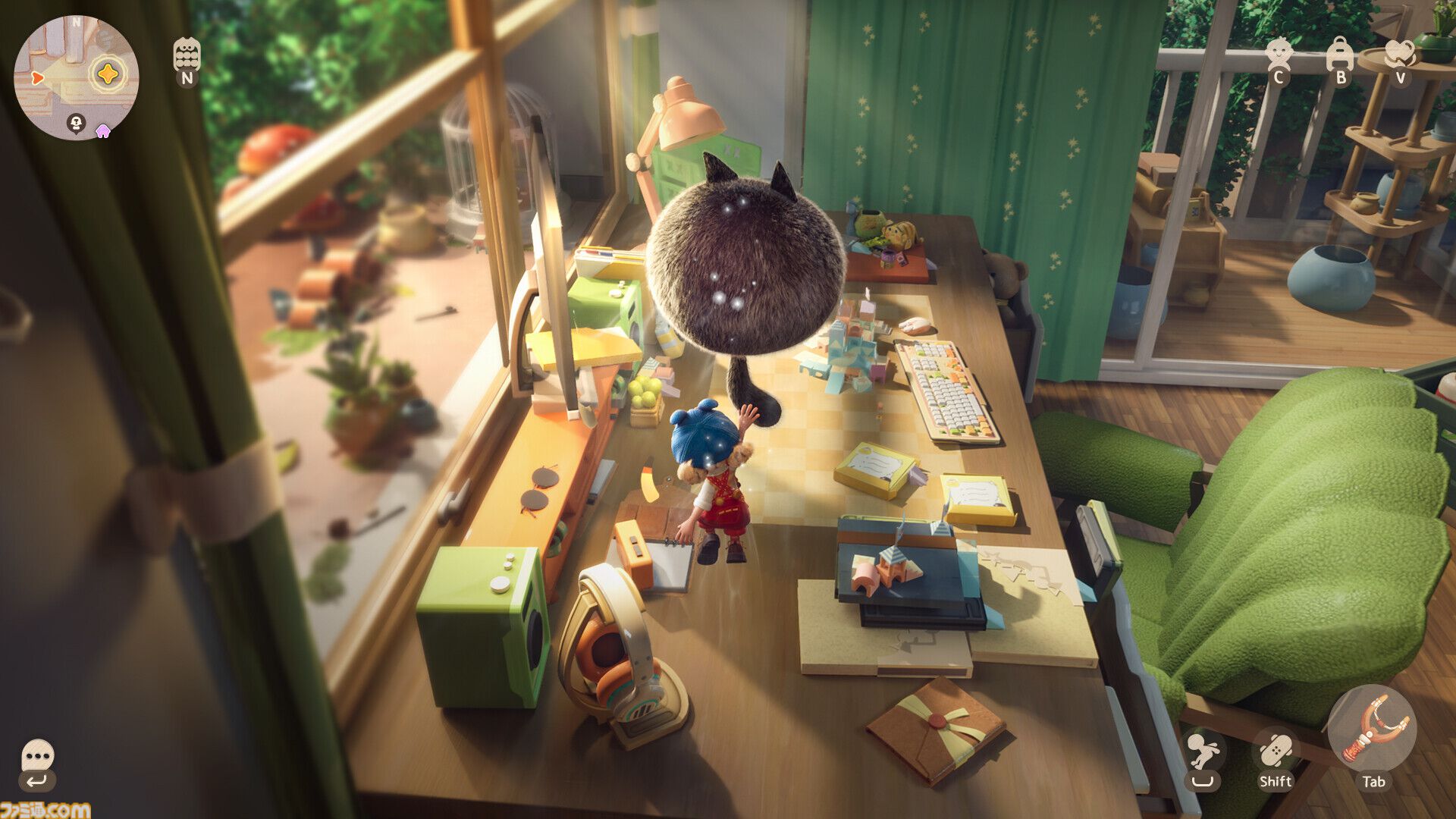 『リリのワールド』はかわいさと癒し特化の“ほのぼの生活シミュレーション”。小人になって、机の上に自分だけの世界をつくろう