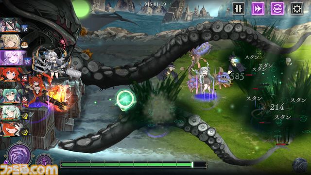 『邪神戦記ルルイエ少女隊』SAN値チェック系女子！そういうのもあるのか。DMM GAMES最新作は異形娘×クトゥルフ神話TD【先行プレイリポート】