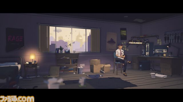 『Freerunners』パルクール横スクロールアクションがSteamにて3/5リリース。壁を登り車を跳んで避け、スタイリッシュにゴールを目指せ