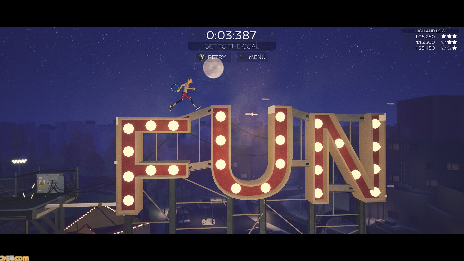 『Freerunners』パルクール横スクロールアクションがSteamにて3/5リリース。壁を登り車を跳んで避け、スタイリッシュにゴールを目指せ