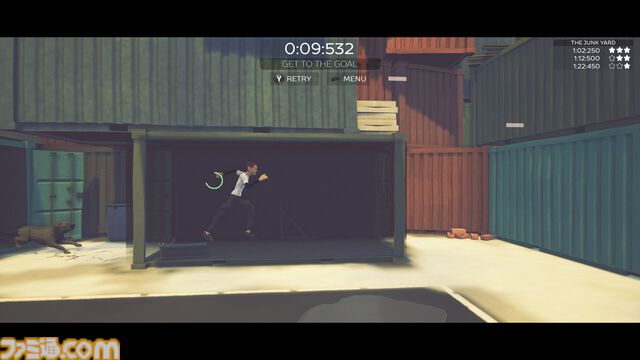 『Freerunners』パルクール横スクロールアクションがSteamにて3/5リリース。壁を登り車を跳んで避け、スタイリッシュにゴールを目指せ