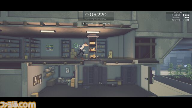 『Freerunners』パルクール横スクロールアクションがSteamにて3/5リリース。壁を登り車を跳んで避け、スタイリッシュにゴールを目指せ