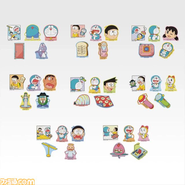 『ドラえもん』新作一番くじが本日（3/7）発売。カムカムキャット、ころばし屋、ミニドラえもんのかわいいミニフィギュアも当たる