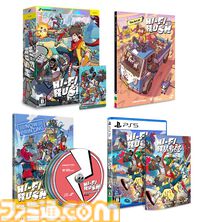 『Hi-Fi RUSH』PS5パッケージ版が7月16日に発売。デラックスエディションにはトレーディングカード、3枚組のオリジナルサントラなどが付属