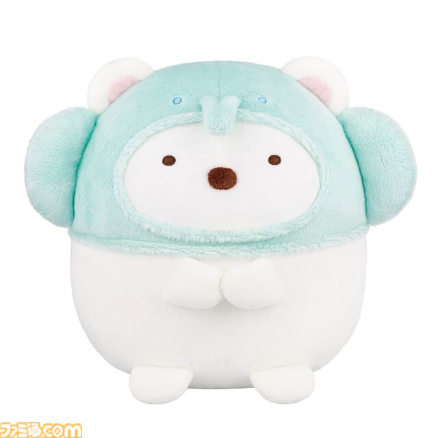 『すみっコぐらし』キリンの被り物をした“とかげぬいぐるみ”が約43cmのビッグサイズで抱きしめたくなる可愛さ。新作の一番くじが本日（6/1）発売
