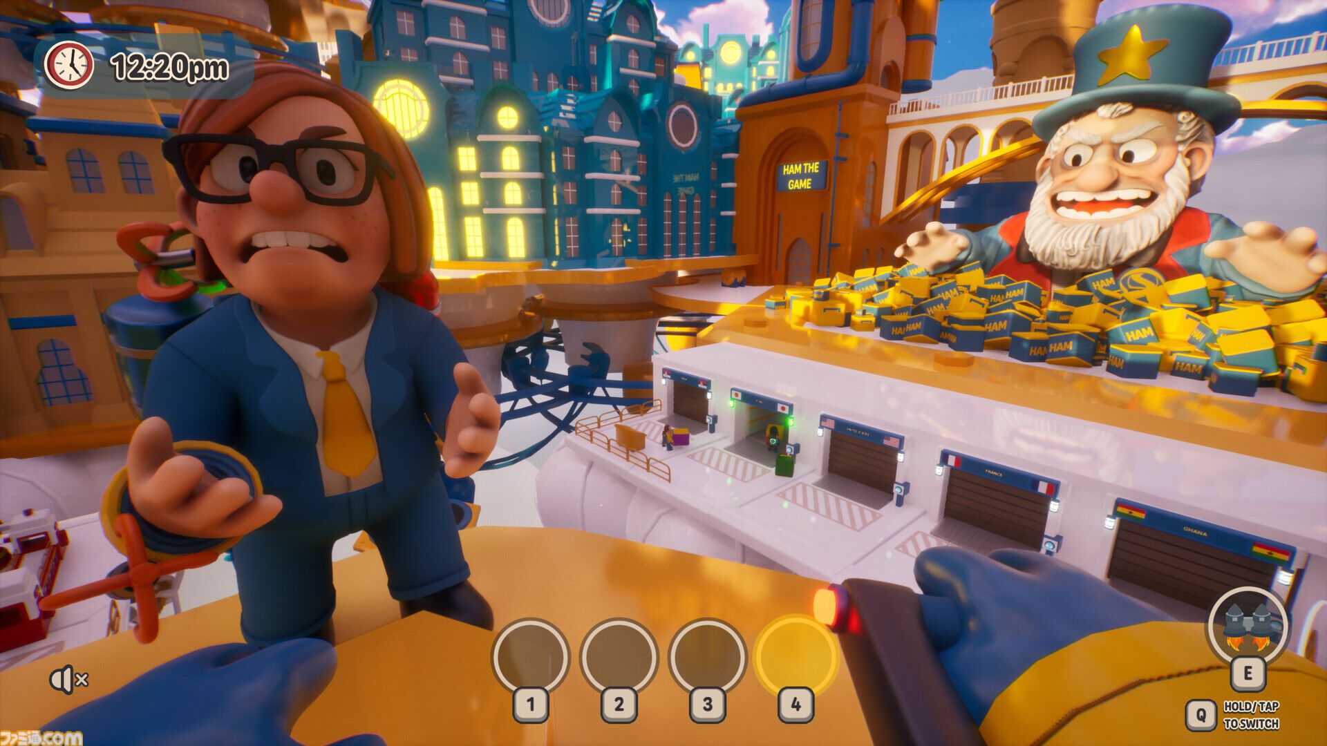 『HAM: The Game』カオスなハム工場シミュレーションがSteamにてリリース。無限に続く生産ラインを止めずに出荷せよ。ハムよ世界に、宇宙に届け