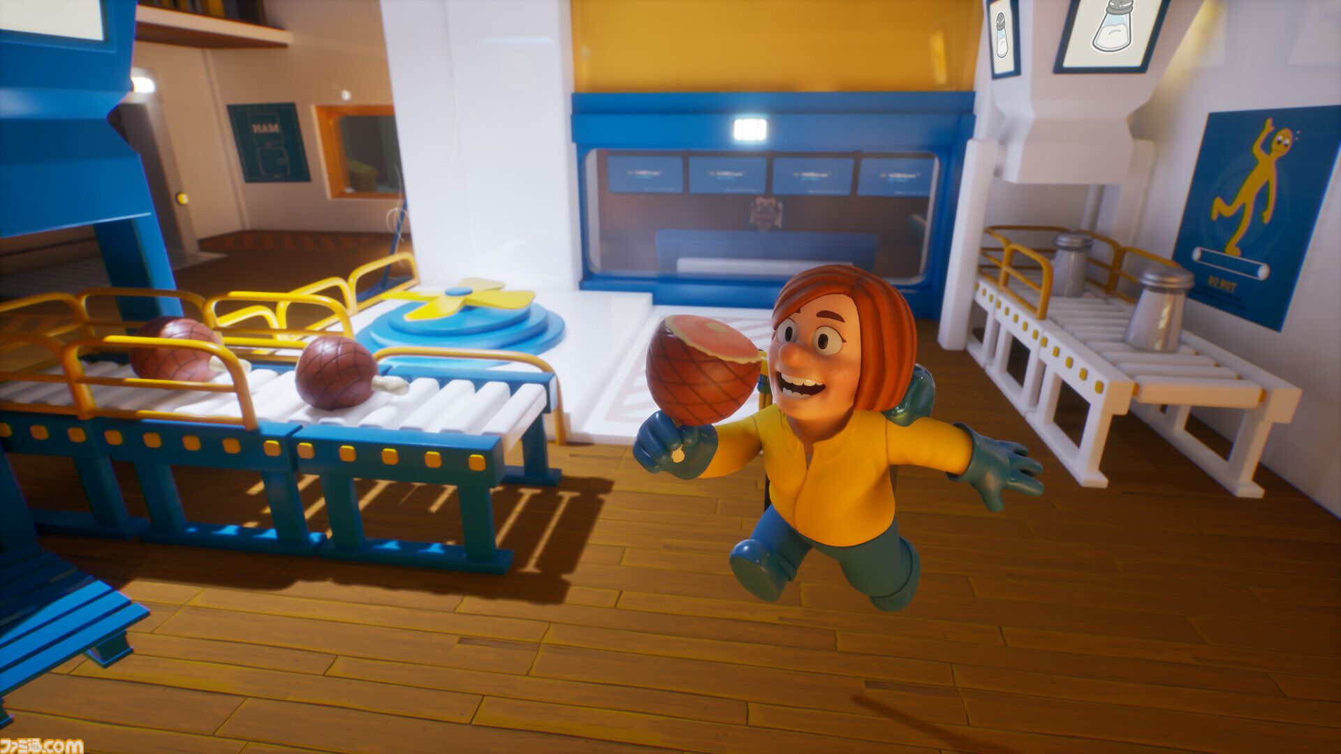 『HAM: The Game』カオスなハム工場シミュレーションがSteamにてリリース。無限に続く生産ラインを止めずに出荷せよ。ハムよ世界に、宇宙に届け