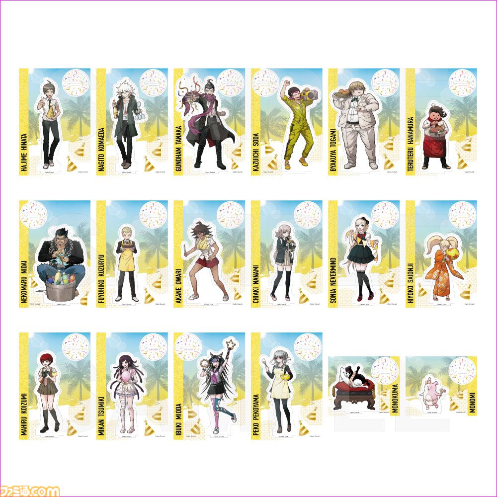 ダンガンロンパ 15周年記念展　狛枝凪斗 2点セット ダンガンロンパ』15周年記念グッズの予約は3月29日（日）まで