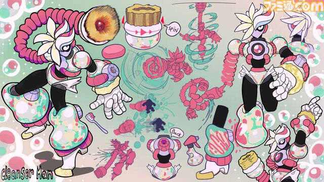 『ロックマン: デュアル オーバーライド』ボスキャラデザインコンテストの優秀賞6作品が発表。最優秀賞に選ばれるとゲーム本編に実装