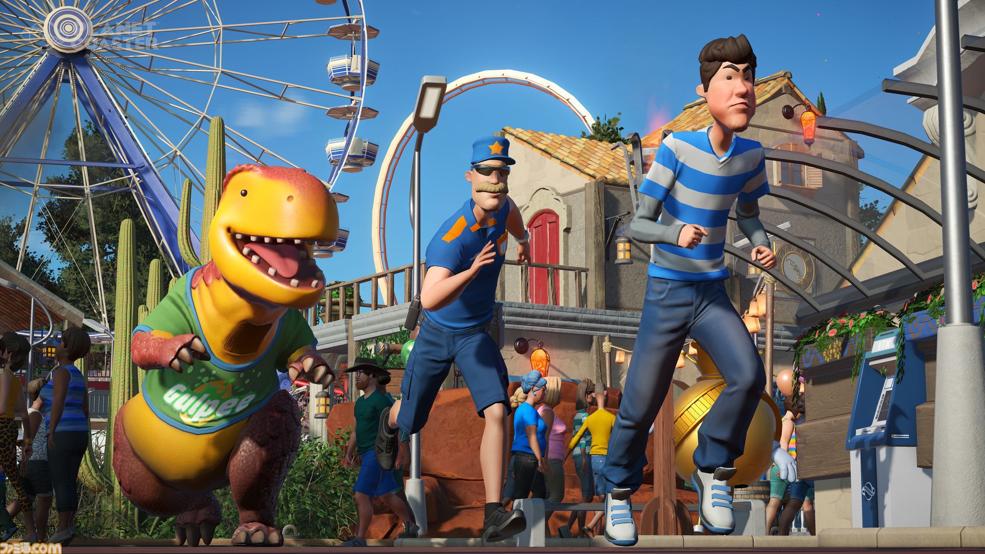 『プラネットコースター』テーマパーク運営シミュのSteamキーが数量限定で無料配布中。1000種類超の建築ピースで自分だけの遊園地を作ろう