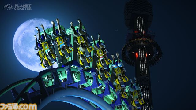 『プラネットコースター』テーマパーク運営シミュのSteamキーが数量限定で無料配布中。1000種類超の建築ピースで自分だけの遊園地を作ろう