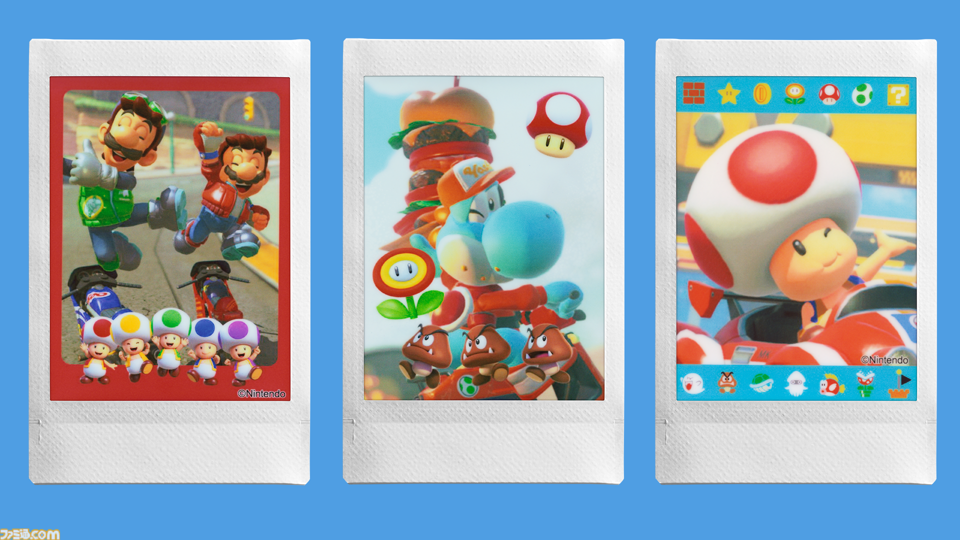 『マリオカート ワールド』のスクショをキャラチェキに！　スマホプリンター“チェキ”instax mini Link 3を使って極限までかわいくディスプレイしまくってみました