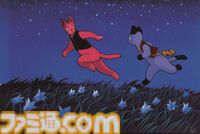 アニメ映画『銀河鉄道の夜』明日（3/7）14時40分よりNHK Eテレで放送。主人公たちを擬人化した猫として描いた“ますむらひろし”の漫画が原案