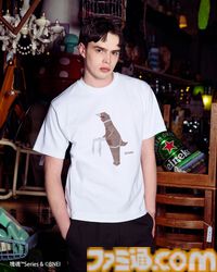 『もじぴったん』とCUNEがコラボ。ぴっ、たんのTシャツやもじくんパーカーなどが3月7日より発売。『塊魂』とのアイテムも3月14日より登場