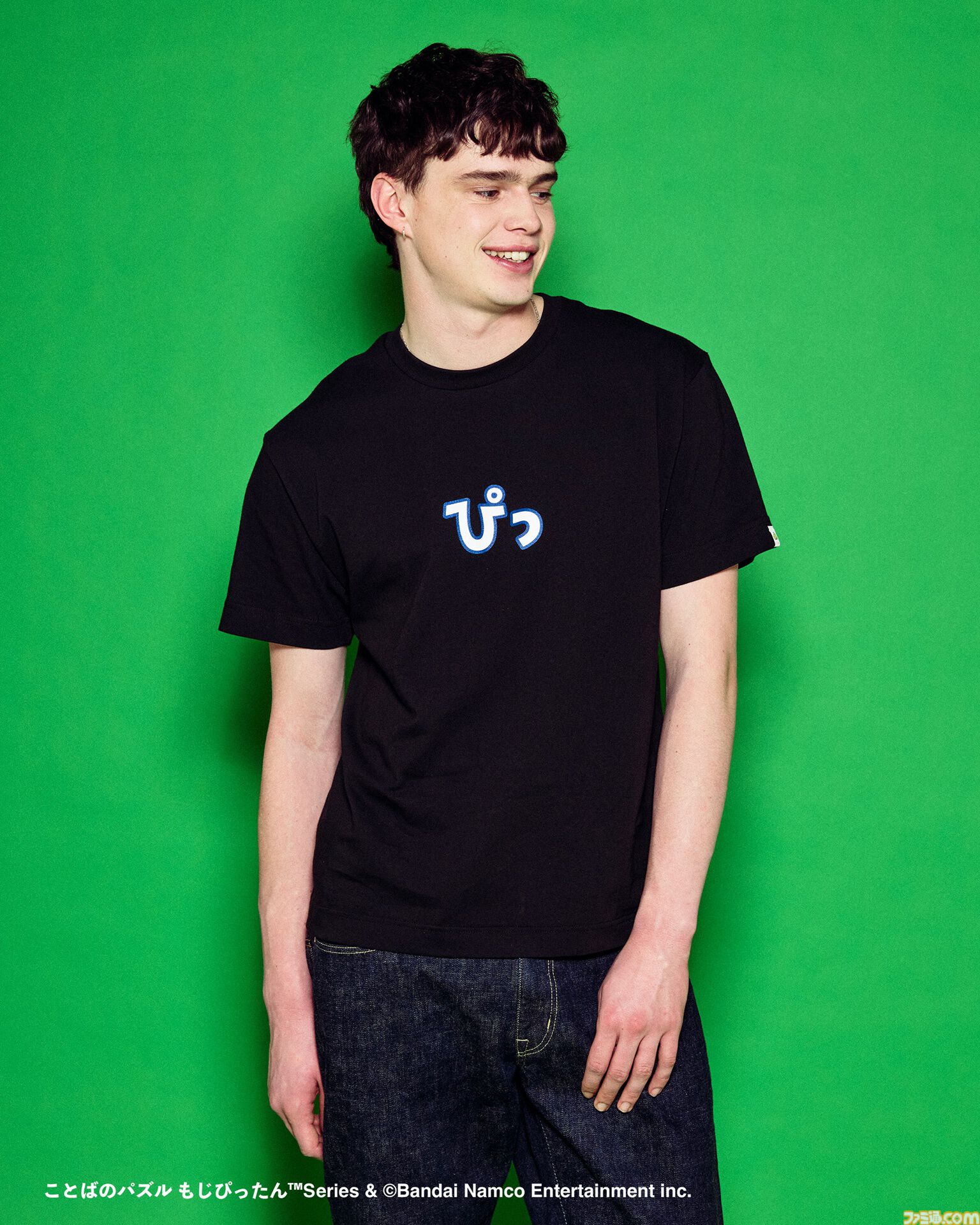 『もじぴったん』とCUNEがコラボ。ぴっ、たんのTシャツやもじくんパーカーなどが3月7日より発売。『塊魂』とのアイテムも3月14日より登場
