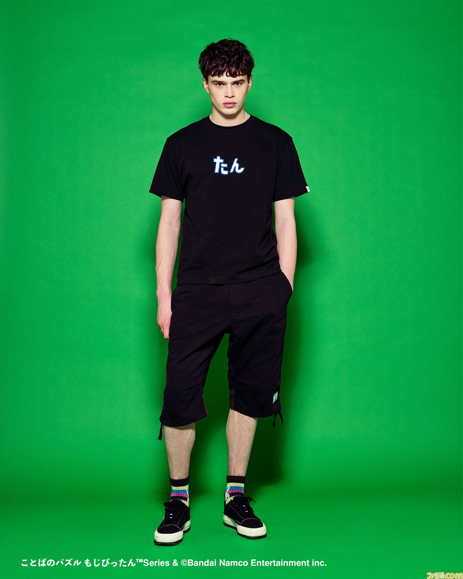 『もじぴったん』とCUNEがコラボ。ぴっ、たんのTシャツやもじくんパーカーなどが3月7日より発売。『塊魂』とのアイテムも3月14日より登場