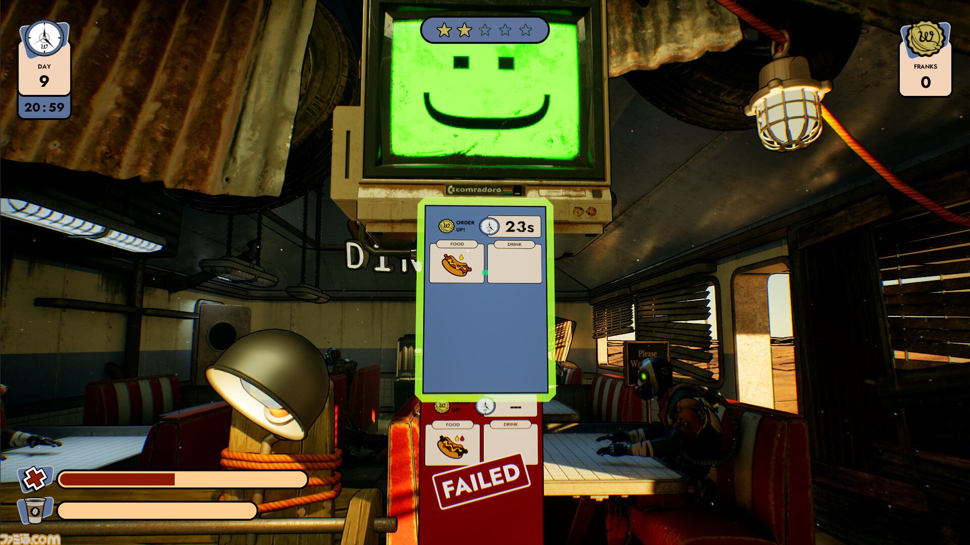 『Doomsday Diner』終末世界ホットドッグ屋経営シミュレーションゲーム。5日間を体験できるデモ版が本日（3/9）より配信
