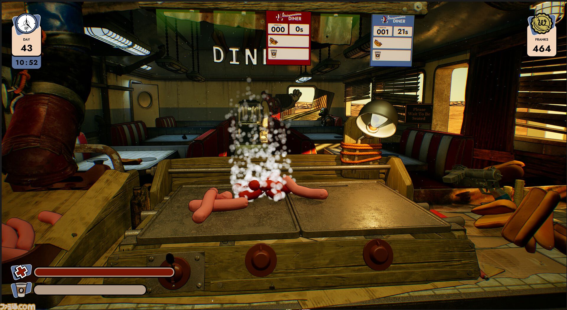 『Doomsday Diner』終末世界ホットドッグ屋経営シミュレーションゲーム。5日間を体験できるデモ版が本日（3/9）より配信