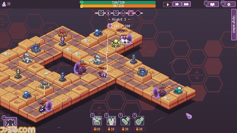 『リペル・ザ・リフツ』自由自在に地形を構築して挑むローグライト型タワーディフェンスゲーム。Steamフェスに参加、早期アクセス版が30%オフに