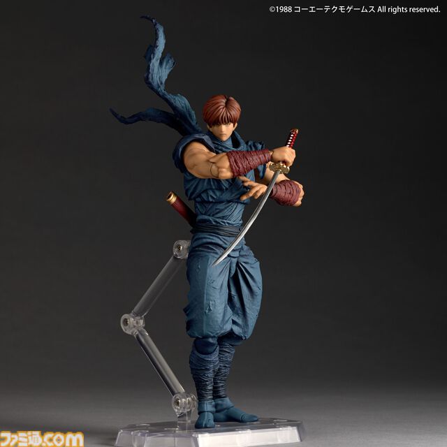 『忍者龍剣伝』マフラーや眼球も動かせるリュウ・ハヤブサのフィギュアが12月発売。予約限定特典では素顔パーツも付属【おのれ邪鬼王！】