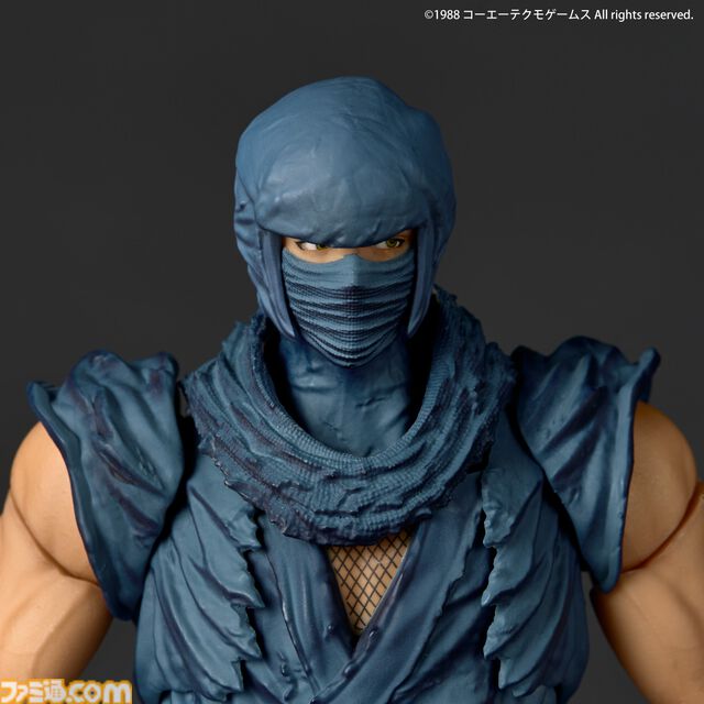 『忍者龍剣伝』マフラーや眼球も動かせるリュウ・ハヤブサのフィギュアが12月発売。予約限定特典では素顔パーツも付属【おのれ邪鬼王！】