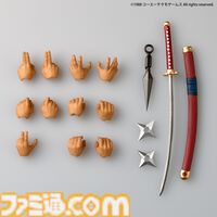 『忍者龍剣伝』マフラーや眼球も動かせるリュウ・ハヤブサのフィギュアが12月発売。予約限定特典では素顔パーツも付属【おのれ邪鬼王！】