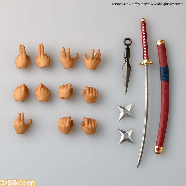 『忍者龍剣伝』マフラーや眼球も動かせるリュウ・ハヤブサのフィギュアが12月発売。予約限定特典では素顔パーツも付属【おのれ邪鬼王！】