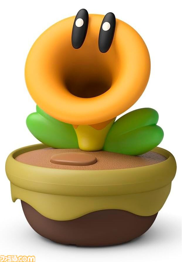 『スーパーマリオ ワンダー』おしゃべりフラワーが本当にしゃべるおもちゃに。自由気ままに話しかけてくるユニークなアイテムが本日（3月12日）発売