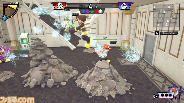 『OCTOPinbs』消防士に紛れて火をつける奴を捕まえろ！　議論ナシ、アクション特化の人狼系オンラインマルチアクションがSteamにて2026年春発売