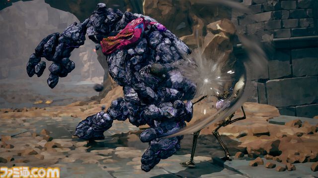 小林裕幸氏新作『ステューピッド・ネバー・ダイズ』一問一答。「メインストーリー部分は30時間くらいを想定」「ハーピースタイルで飛んで敵の真上でゴーレムスタイルに切り替えて落下攻撃も」