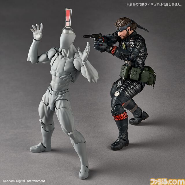 『メタルギア ソリッド デルタ』ネイキッド・スネークがアメヤマでアクションフィギュア化！ CQCから銃撃戦、潜入まで多彩なシーンを再現可。ダンボールももちろん同梱