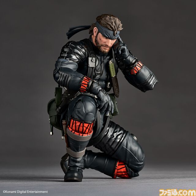 『メタルギア ソリッド デルタ』ネイキッド・スネークがアメヤマでアクションフィギュア化！ CQCから銃撃戦、潜入まで多彩なシーンを再現可。ダンボールももちろん同梱