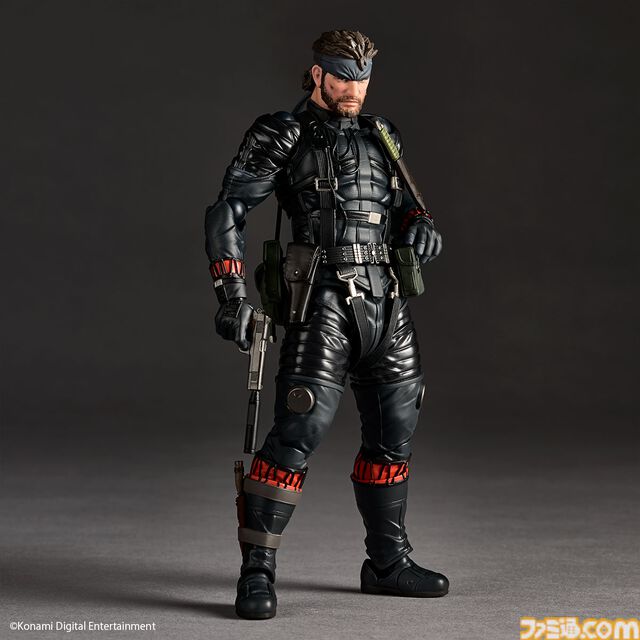 『メタルギア ソリッド デルタ』ネイキッド・スネークがアメヤマでアクションフィギュア化！ CQCから銃撃戦、潜入まで多彩なシーンを再現可。ダンボールももちろん同梱