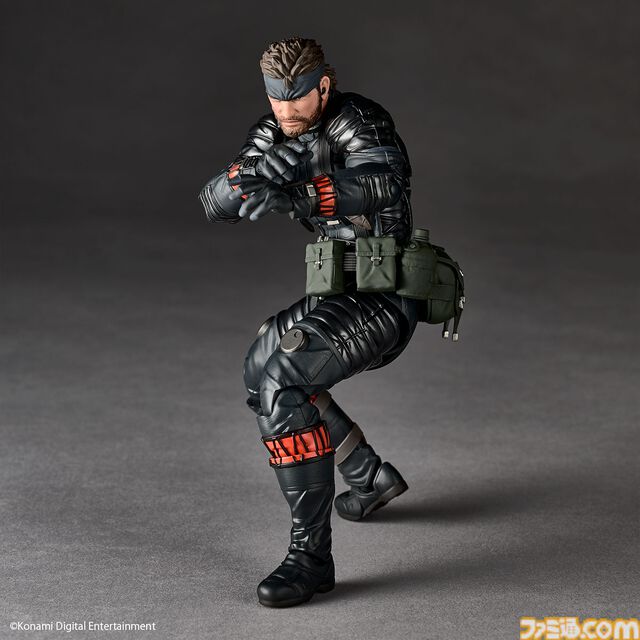 『メタルギア ソリッド デルタ』ネイキッド・スネークがアメヤマでアクションフィギュア化！ CQCから銃撃戦、潜入まで多彩なシーンを再現可。ダンボールももちろん同梱