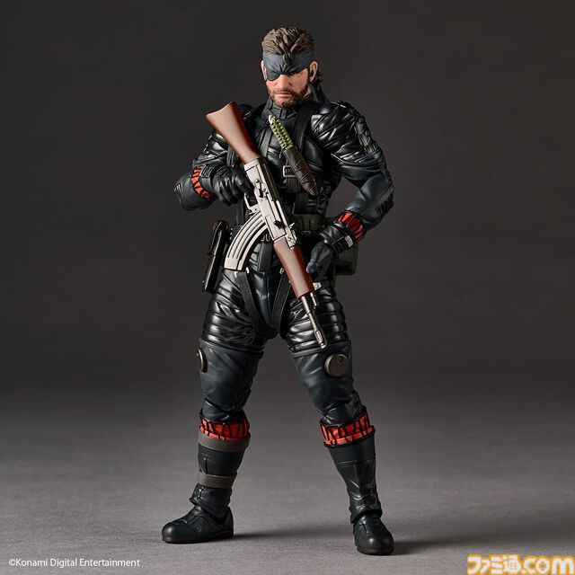 『メタルギア ソリッド デルタ』ネイキッド・スネークがアメヤマでアクションフィギュア化！ CQCから銃撃戦、潜入まで多彩なシーンを再現可。ダンボールももちろん同梱