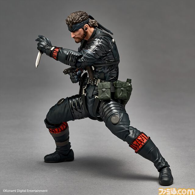 『メタルギア ソリッド デルタ』ネイキッド・スネークがアメヤマでアクションフィギュア化！ CQCから銃撃戦、潜入まで多彩なシーンを再現可。ダンボールももちろん同梱