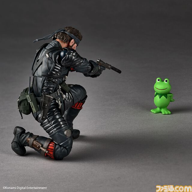 『メタルギア ソリッド デルタ』ネイキッド・スネークがアメヤマでアクションフィギュア化！ CQCから銃撃戦、潜入まで多彩なシーンを再現可。ダンボールももちろん同梱