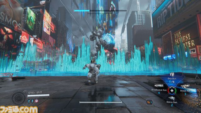 『プラグマタ』先行プレイリポート。押し潰されそうなほどの巨大ボスに、ハッキングが効かなくなる敵も!?　どこか歪なニューヨーク再現マップの探索も楽しい