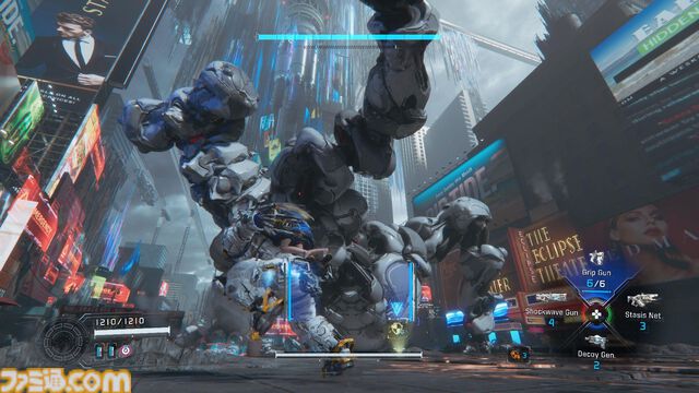 『プラグマタ』先行プレイリポート。押し潰されそうなほどの巨大ボスに、ハッキングが効かなくなる敵も!?　どこか歪なニューヨーク再現マップの探索も楽しい