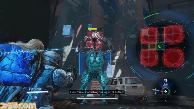 『プラグマタ』先行プレイリポート。押し潰されそうなほどの巨大ボスに、ハッキングが効かなくなる敵も!?　どこか歪なニューヨーク再現マップの探索も楽しい