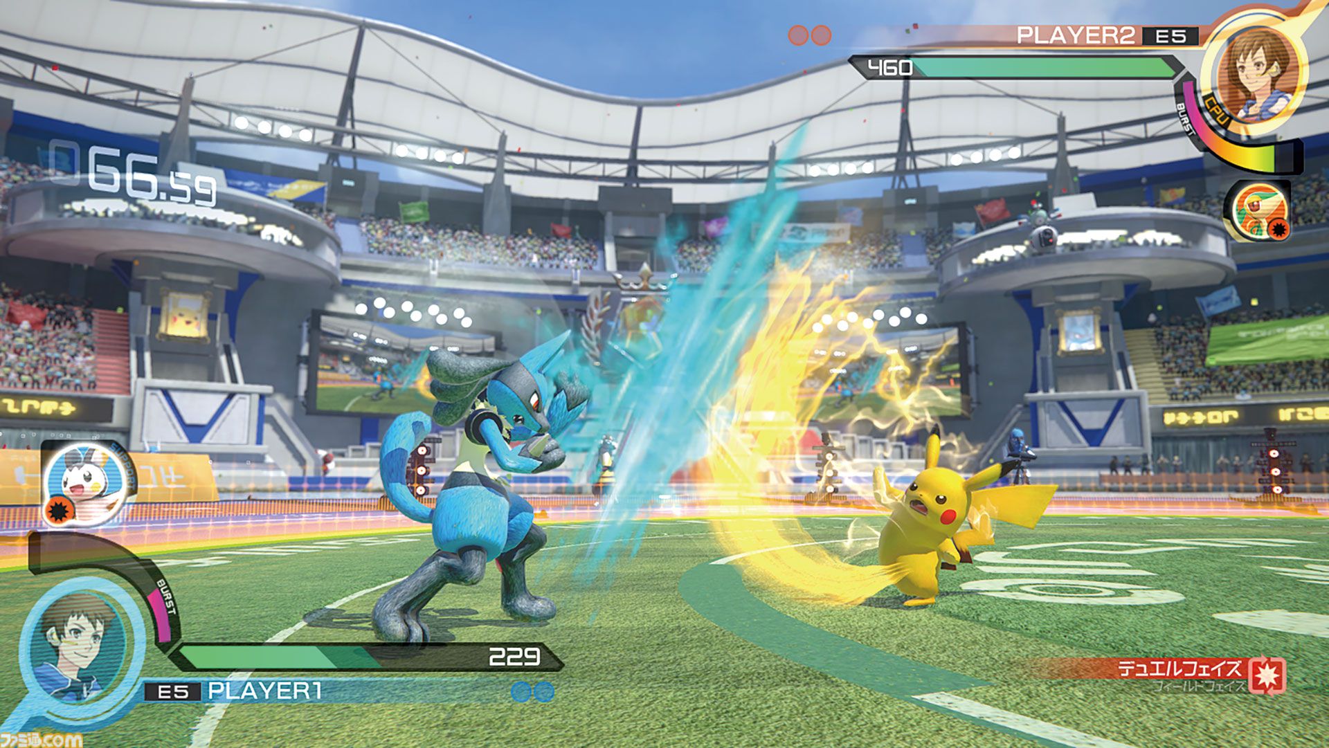 画像ページ (3/10) Wii U版『ポッ拳 POKKEN TOURNAMENT』が10周年