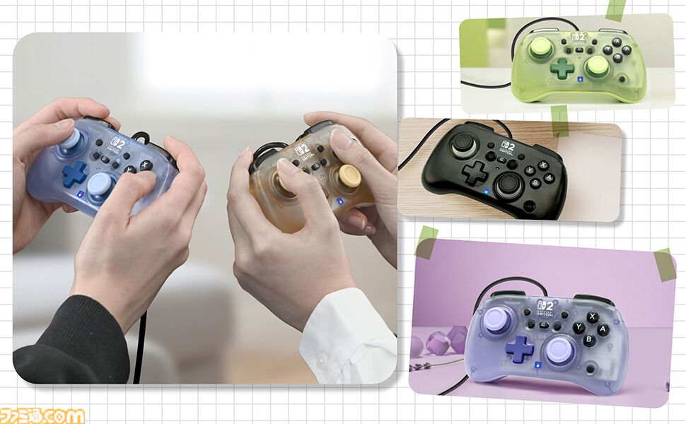 ホリ製Switch2用ミニコントローラー“ホリパッド ターボ ミニ for