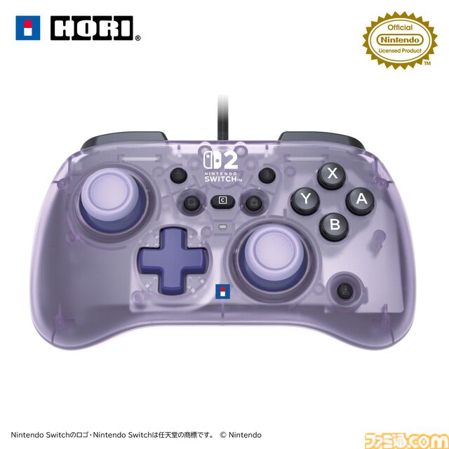 Switch2用ミニコントローラー登場。淡いパステルカラー全5色、コンパクトで握りやすい設計。任天堂公式ライセンスでホリから4月発売