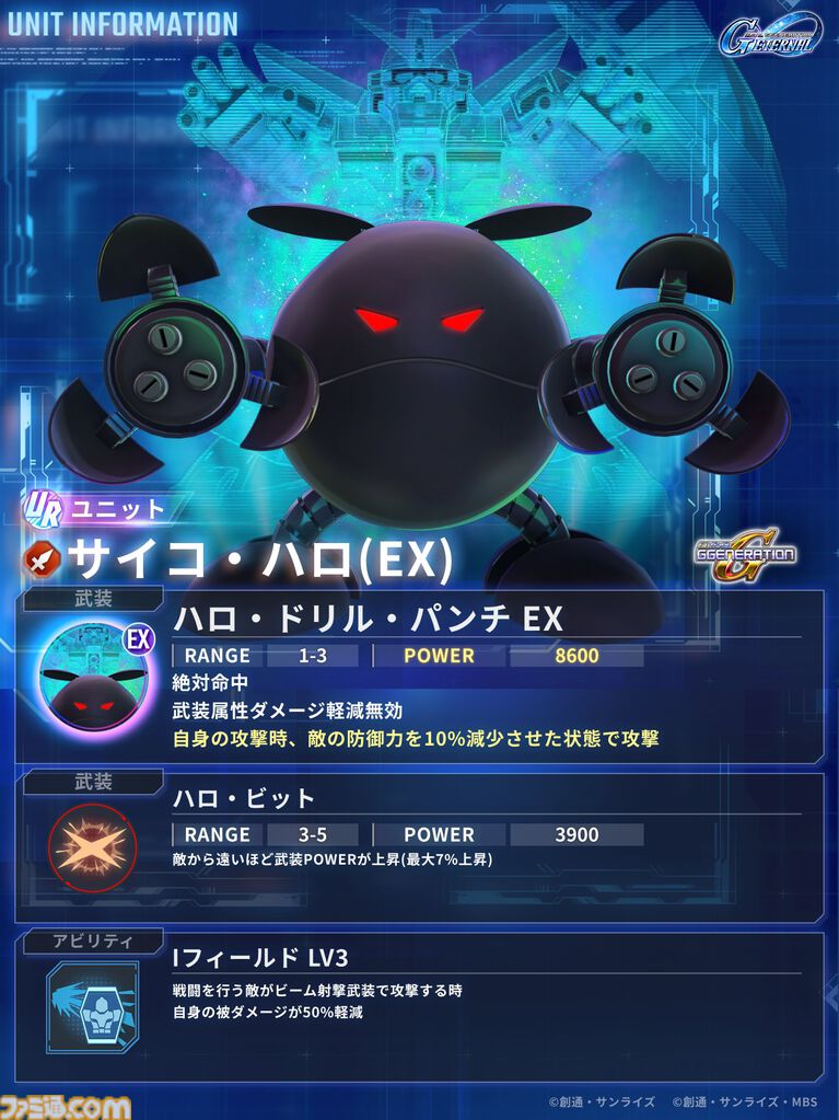 【Gジェネエターナル】第08MS小隊イベントでガンダムEz8やアプサラスIIIを入手可能。シローとアイナの性能も公開【ジージェネレーション エターナル】